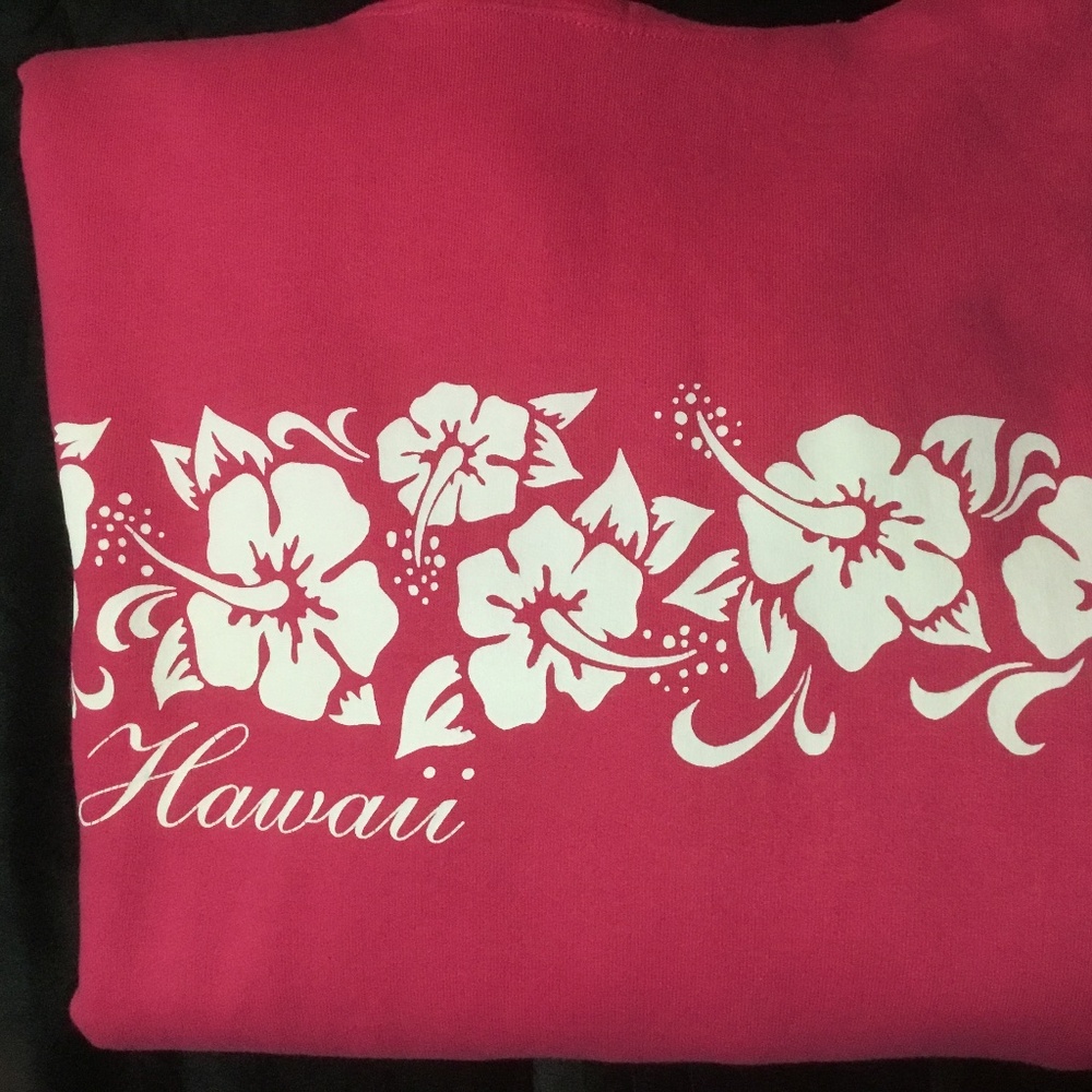 Pink Hawaii Women’s Large Hoodie (NEW) from Hawaii NICE! - Picture 14 of 14